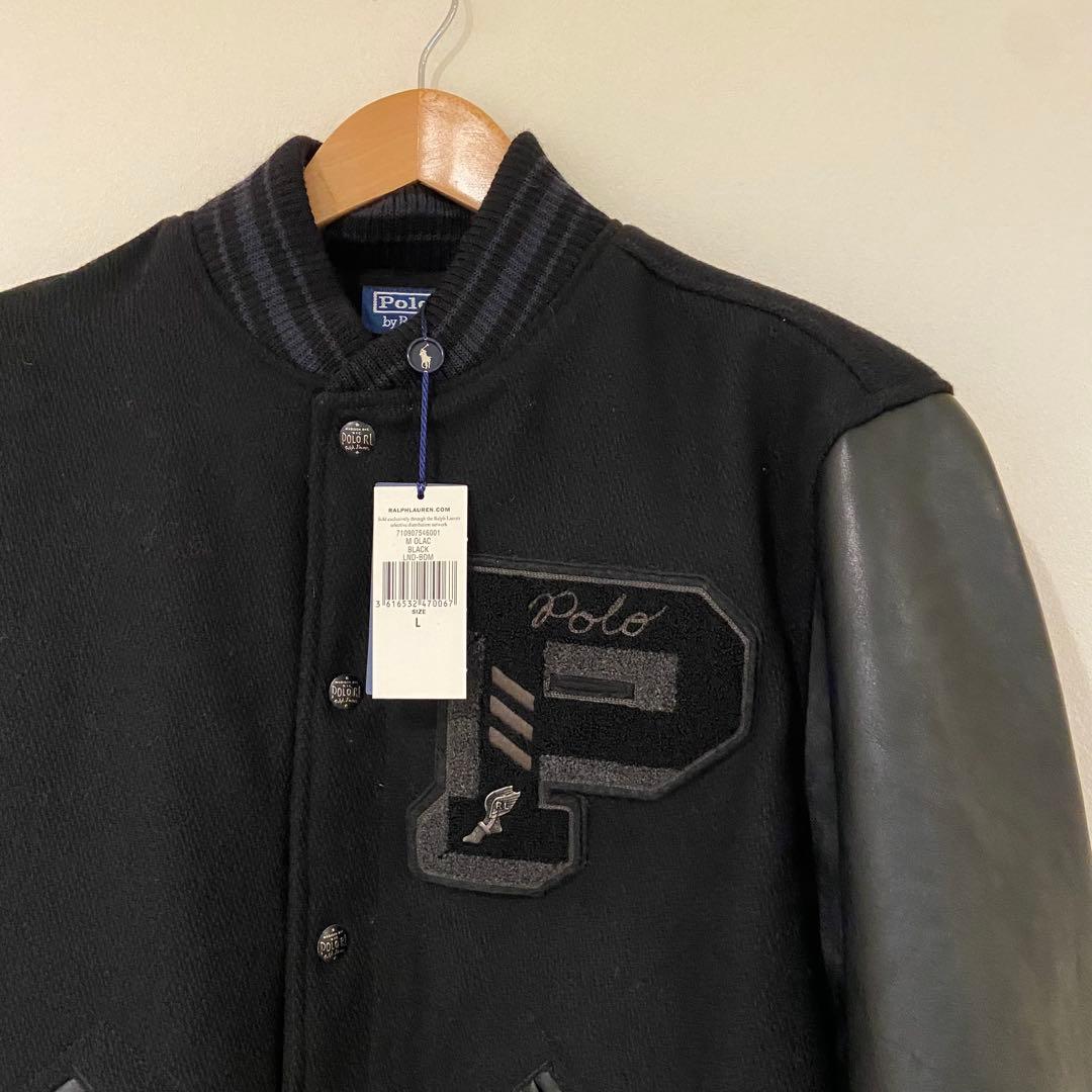 新品　Polo Ralph Lauren レザー　スタジャン L 定価24万