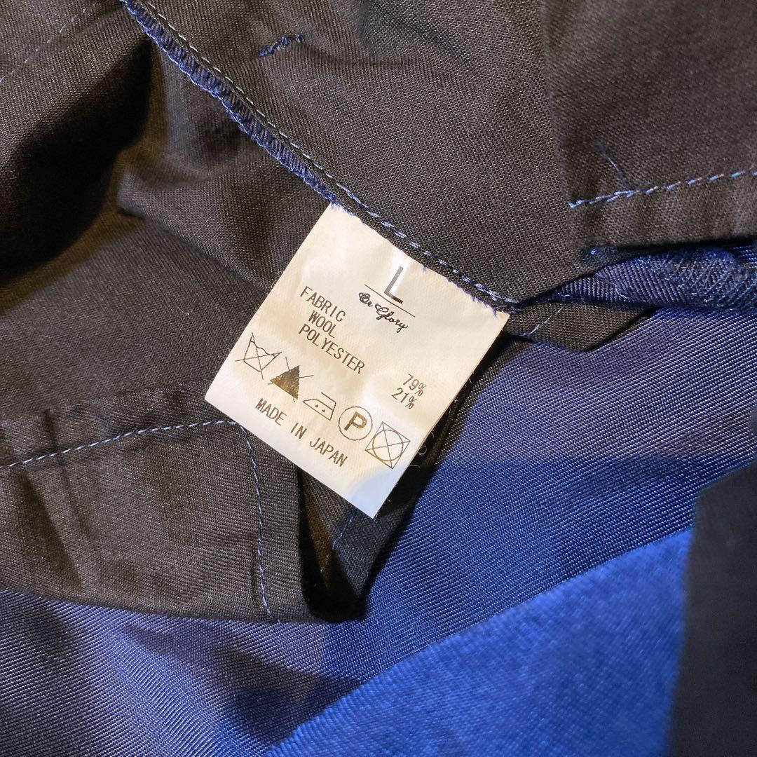 美品 or glory モッズスーツ ネイビー