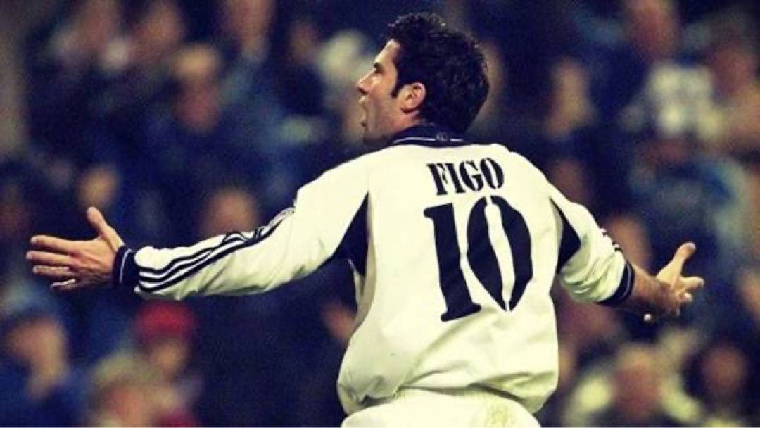 2000-01 レアル・マドリード ホームユニフォーム フィーゴ #10