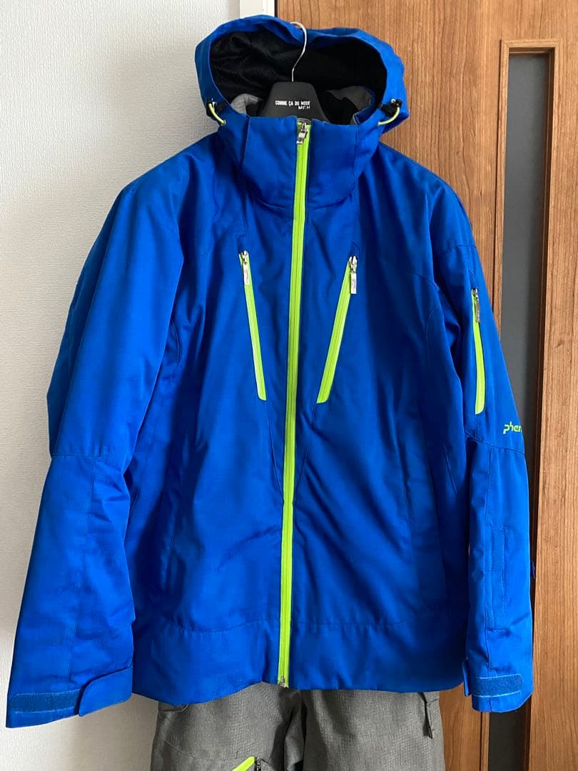 phenix スキーウェア 青 グレー