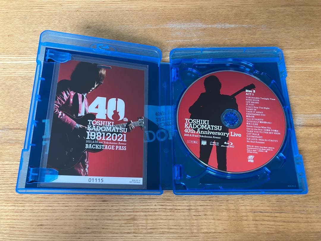 角松敏生 40th Anniversary live 初回生産限定盤