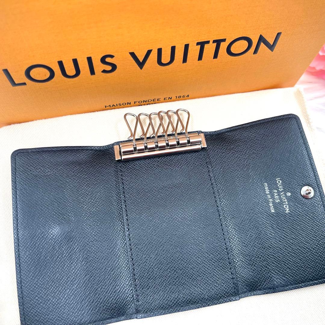 ルイヴィトン ダミエ　グラフィット　キーケース　キーリング　キーホルダー722