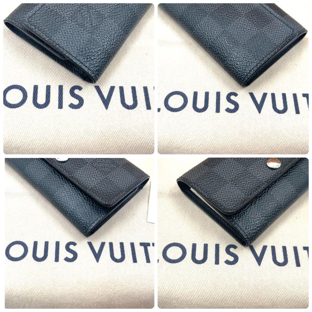 ルイヴィトン ダミエ　グラフィット　キーケース　キーリング　キーホルダー722