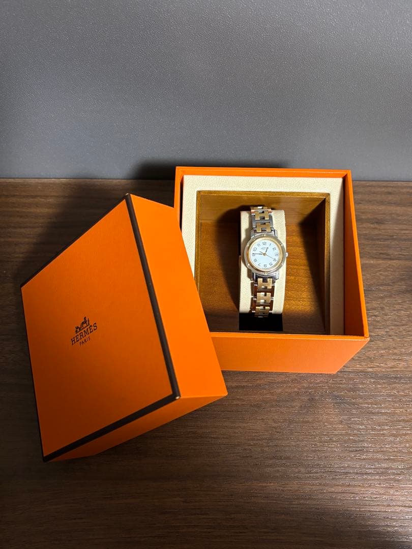 エルメス　レディース時計(新品電池新品仕上げ)