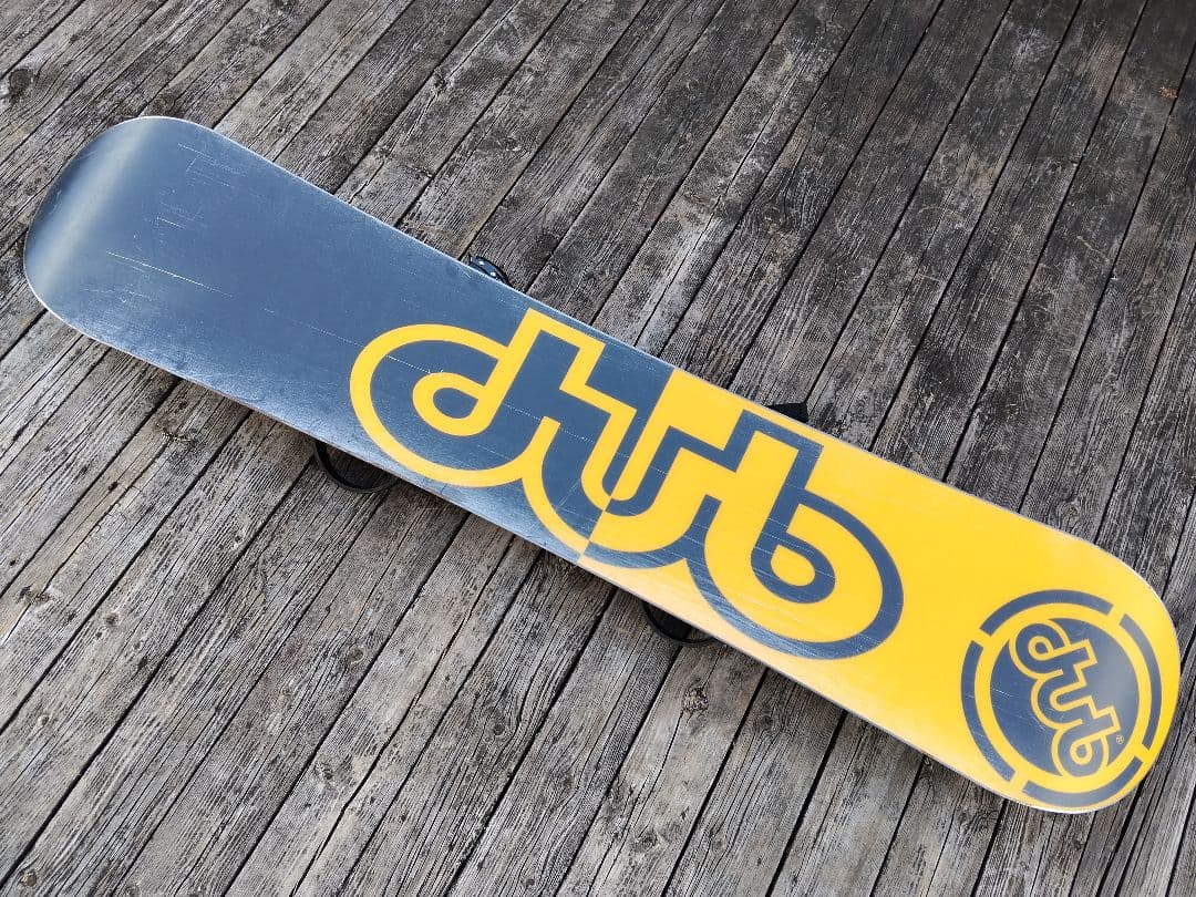 子供用 スノーボード3点セット DUB 130 新品ビン BOAブーツ 25cm