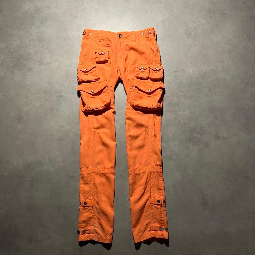 Ralph Lauren サンプル品 マルチポケット パラシュート パンツ 古着
