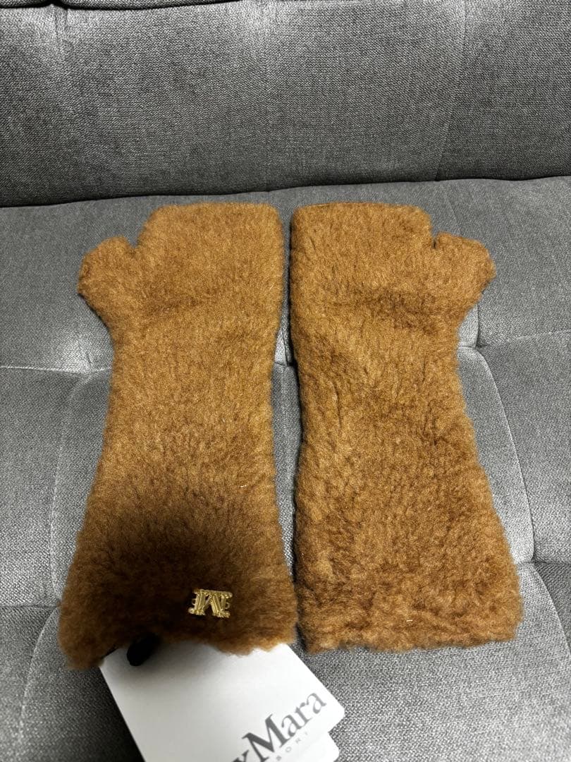 MAXMARA マックスマーラ テディ 手袋 アームカバー テディ
