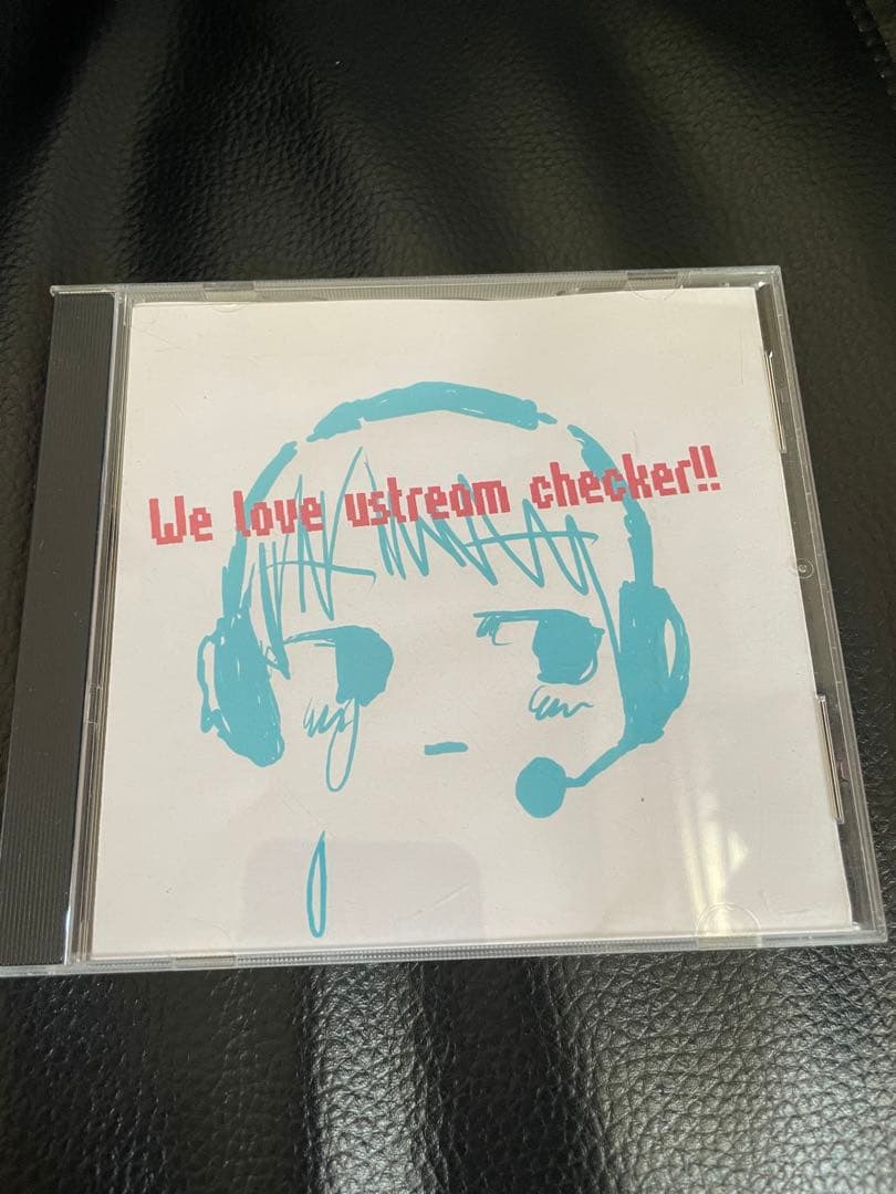 レア商品We love ustream checker!! / cakebox