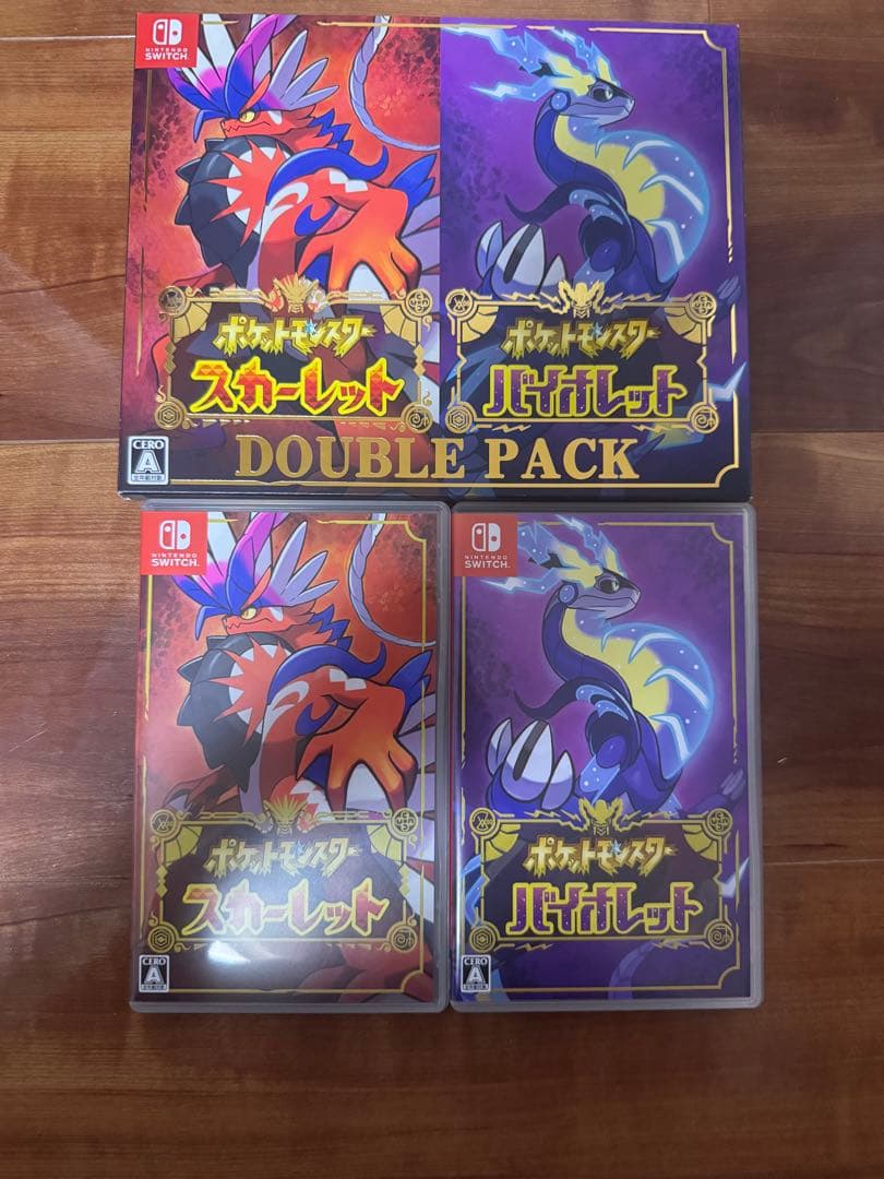 ポケットモンスター スカーレット & バイオレット ダブルパック