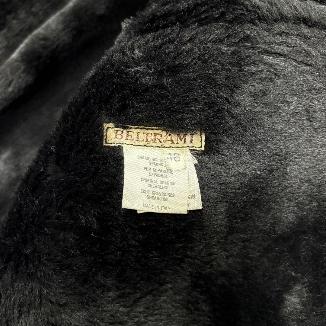 S*M様 ムートンジャケット　レザージャケット　ボア　ラムレザー　羊革　Lサイズ