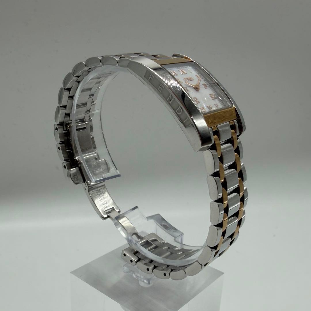 【稼働】フェンディ 腕時計 7000L シェル文字盤 クラシコ ローマン コンビ