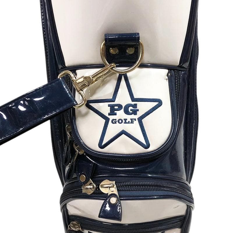PEARLY GATES パーリーゲイツ キャディバッグ ホワイト ゴルフ