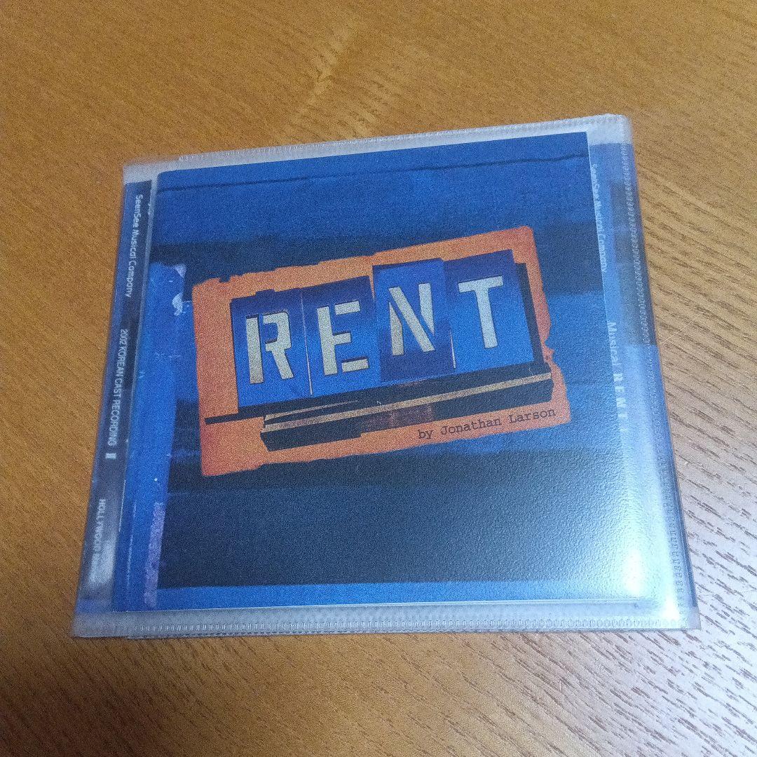 ミュージカル　RENT 韓国版　サウンドトラック　CD