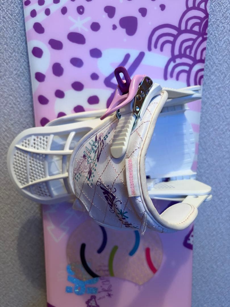 K2 ピンク110cm 子供用スノーボード　初心者にも最適