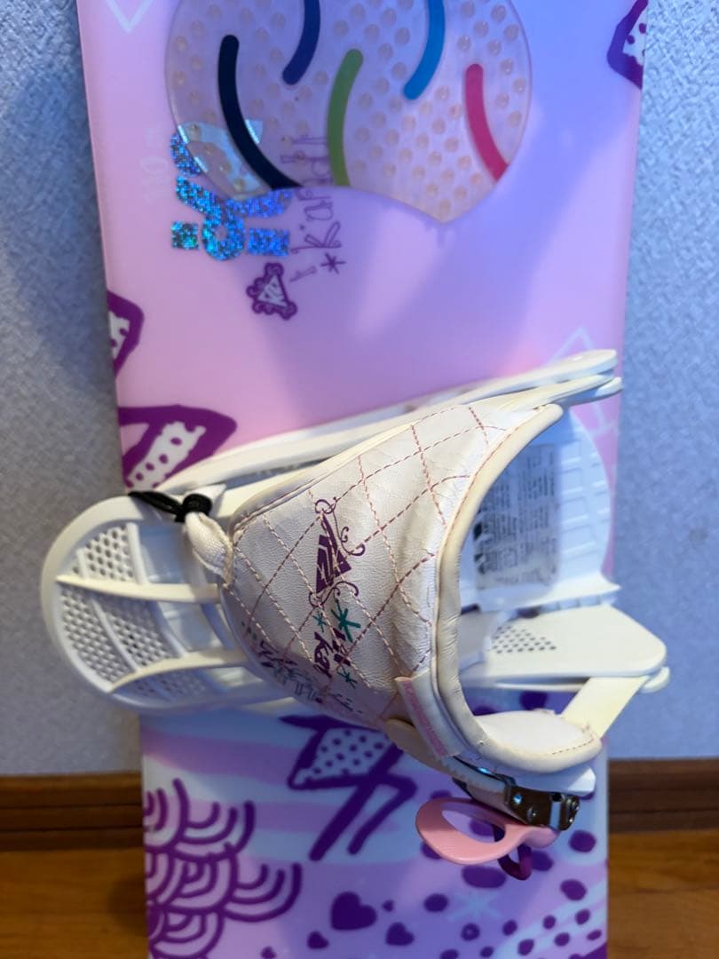 K2 ピンク110cm 子供用スノーボード　初心者にも最適