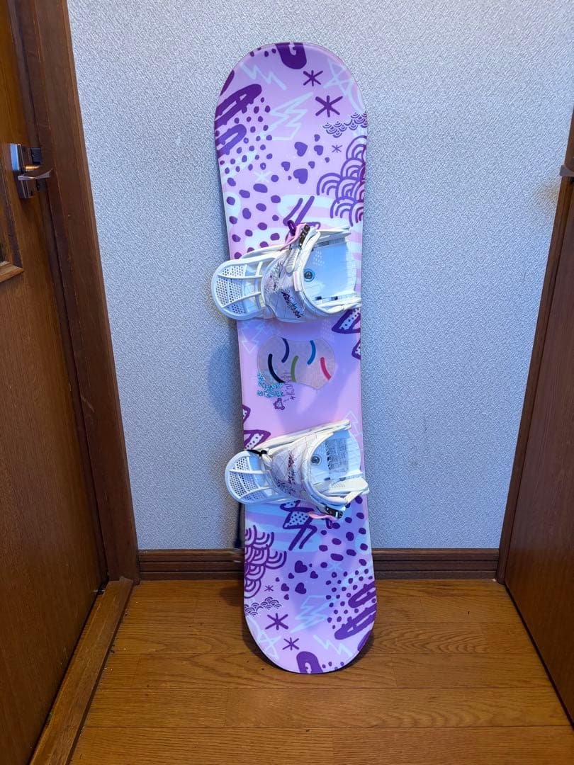 K2 ピンク110cm 子供用スノーボード　初心者にも最適