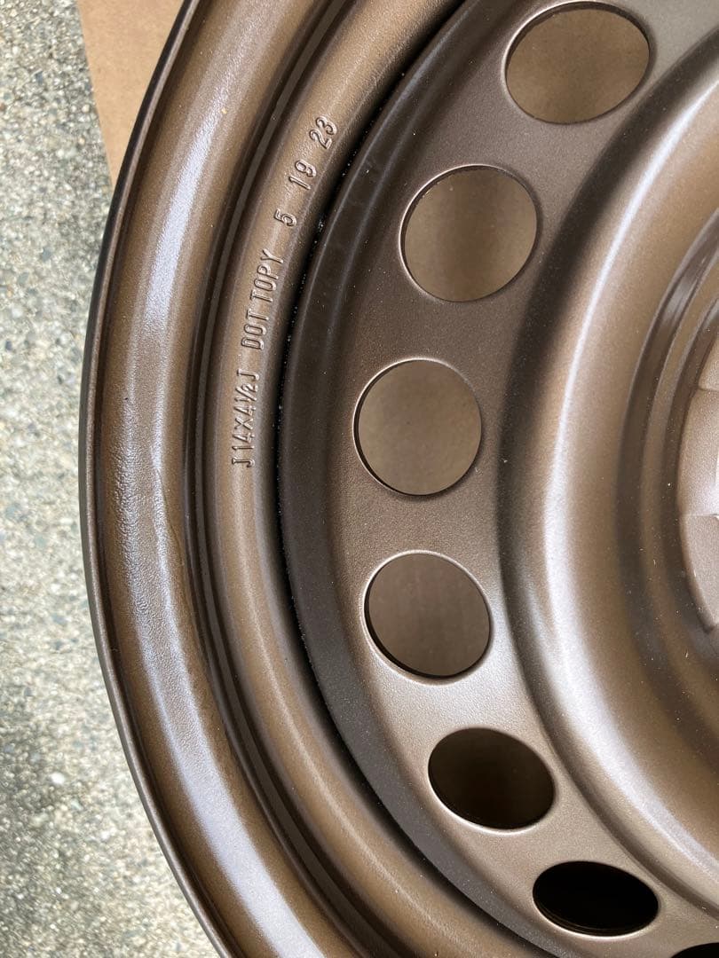 ダイハツ純正14インチ スチールホイール