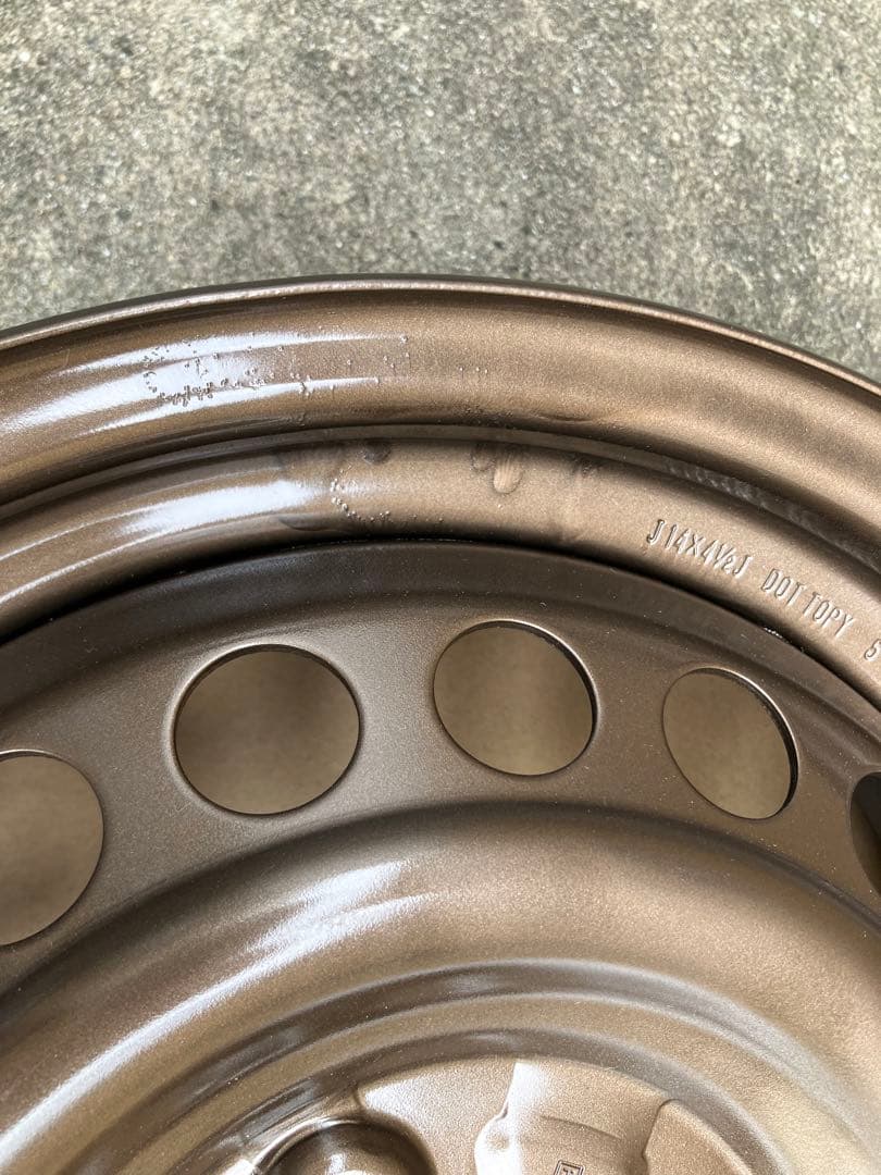 ダイハツ純正14インチ スチールホイール