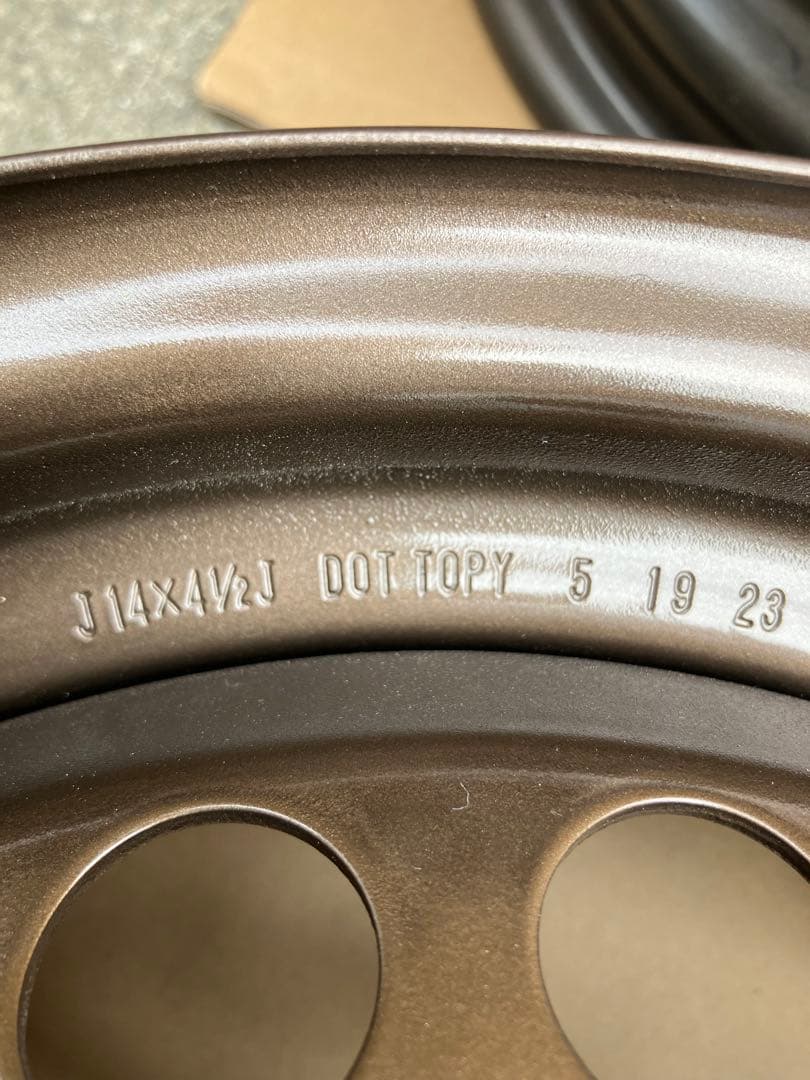 ダイハツ純正14インチ スチールホイール