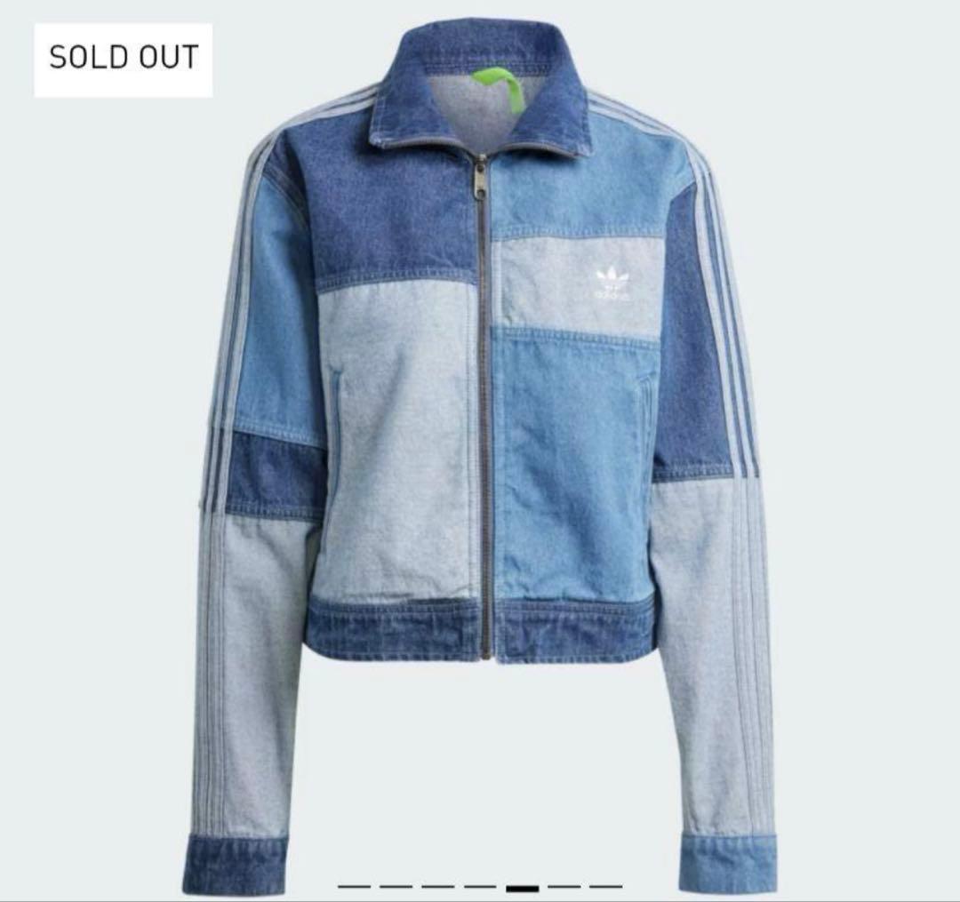 【マキアル】adidas KSENIASCHNAIDER デニムジャケット