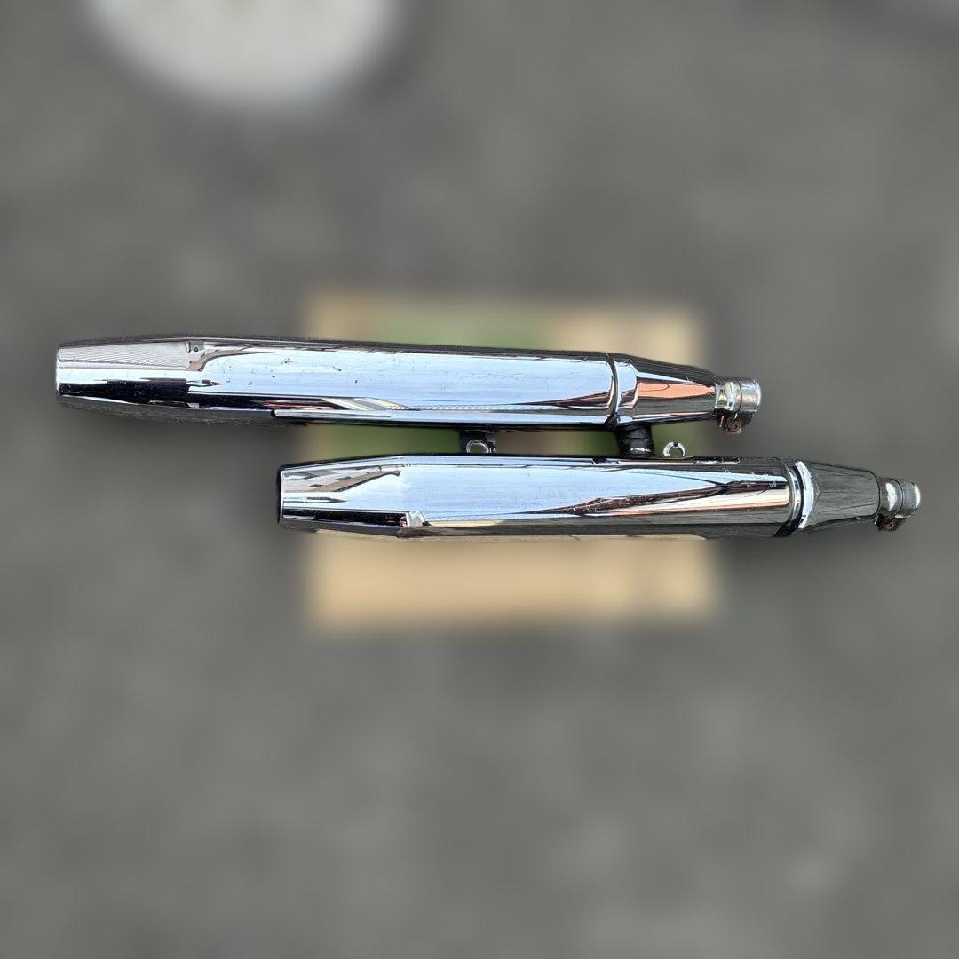 ドラッグスター1100 純正加工マフラー