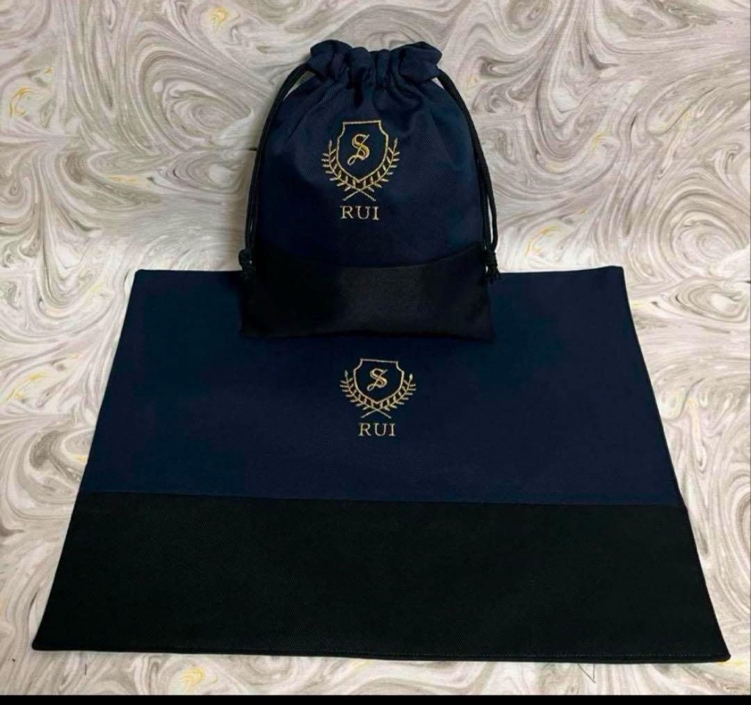 オーダー商品　防災頭巾カバー背もたれ、ランチョンマット　給食袋✖️3追加オーダー☆