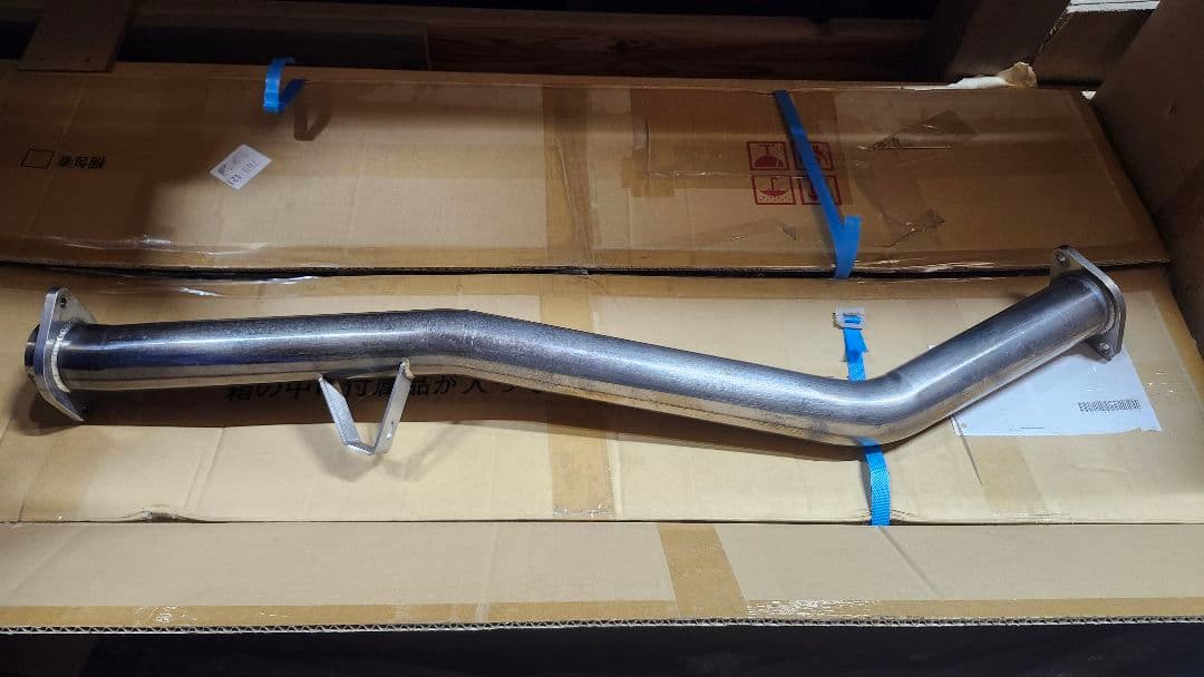 86 BRZ 中間パイプ　エキゾースト　ストレート　競技用