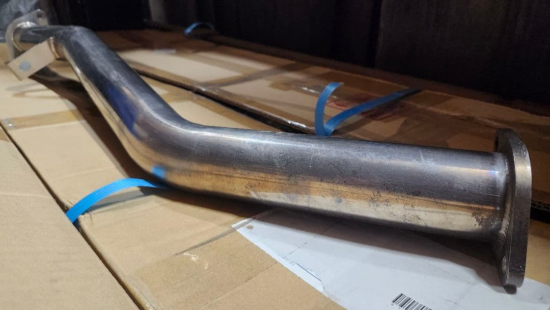 86 BRZ 中間パイプ　エキゾースト　ストレート　競技用