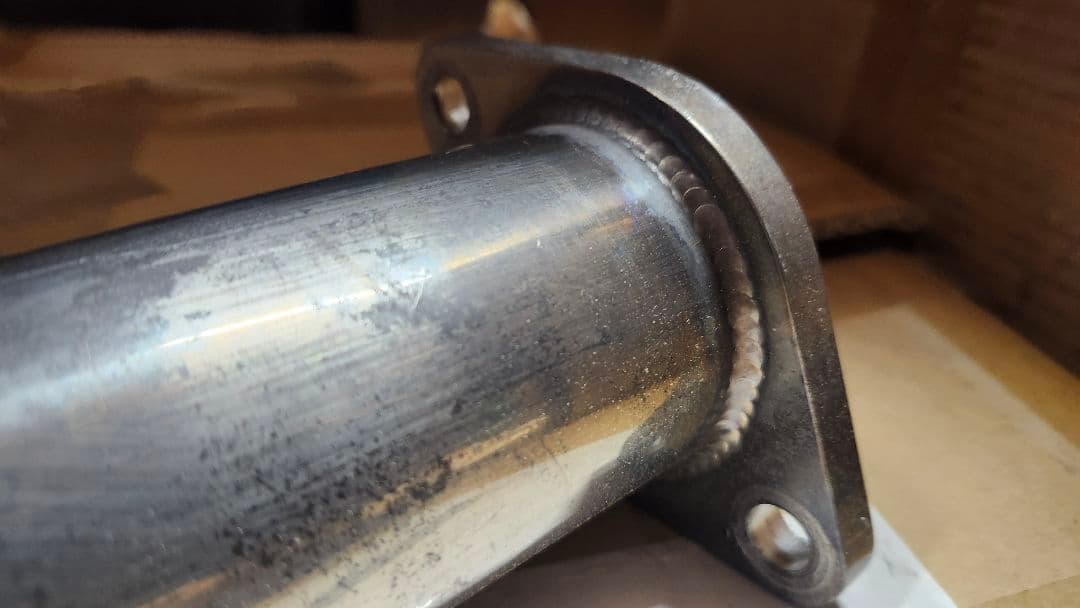 86 BRZ 中間パイプ　エキゾースト　ストレート　競技用