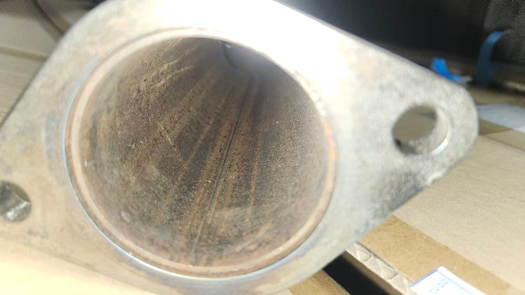 86 BRZ 中間パイプ　エキゾースト　ストレート　競技用