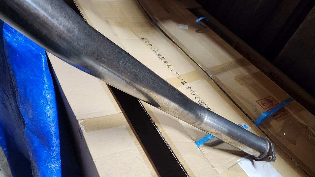 86 BRZ 中間パイプ　エキゾースト　ストレート　競技用