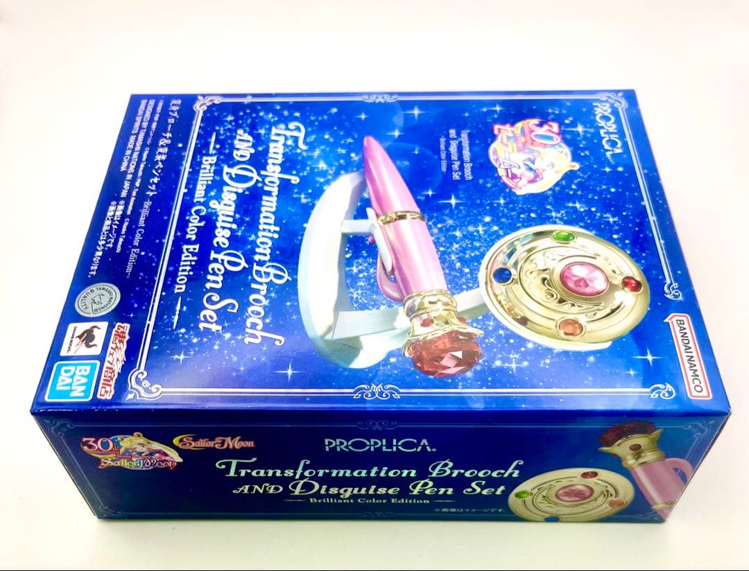 セーラームーン 変身ブローチ&変装ペンセット 新品未使用