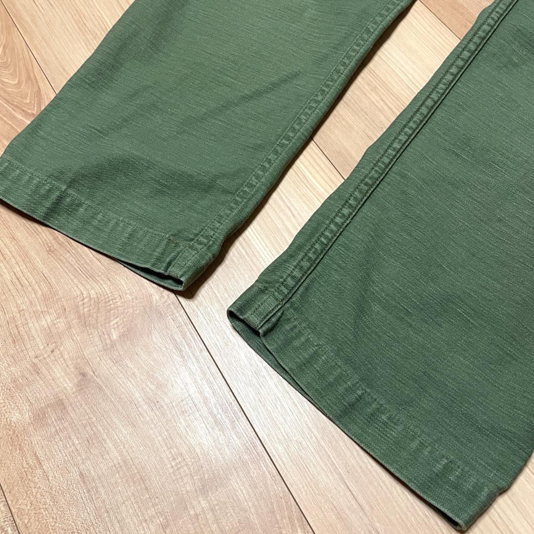 【21時までタイムセール】オアスロウ　ファティーグパンツ　スリム　M