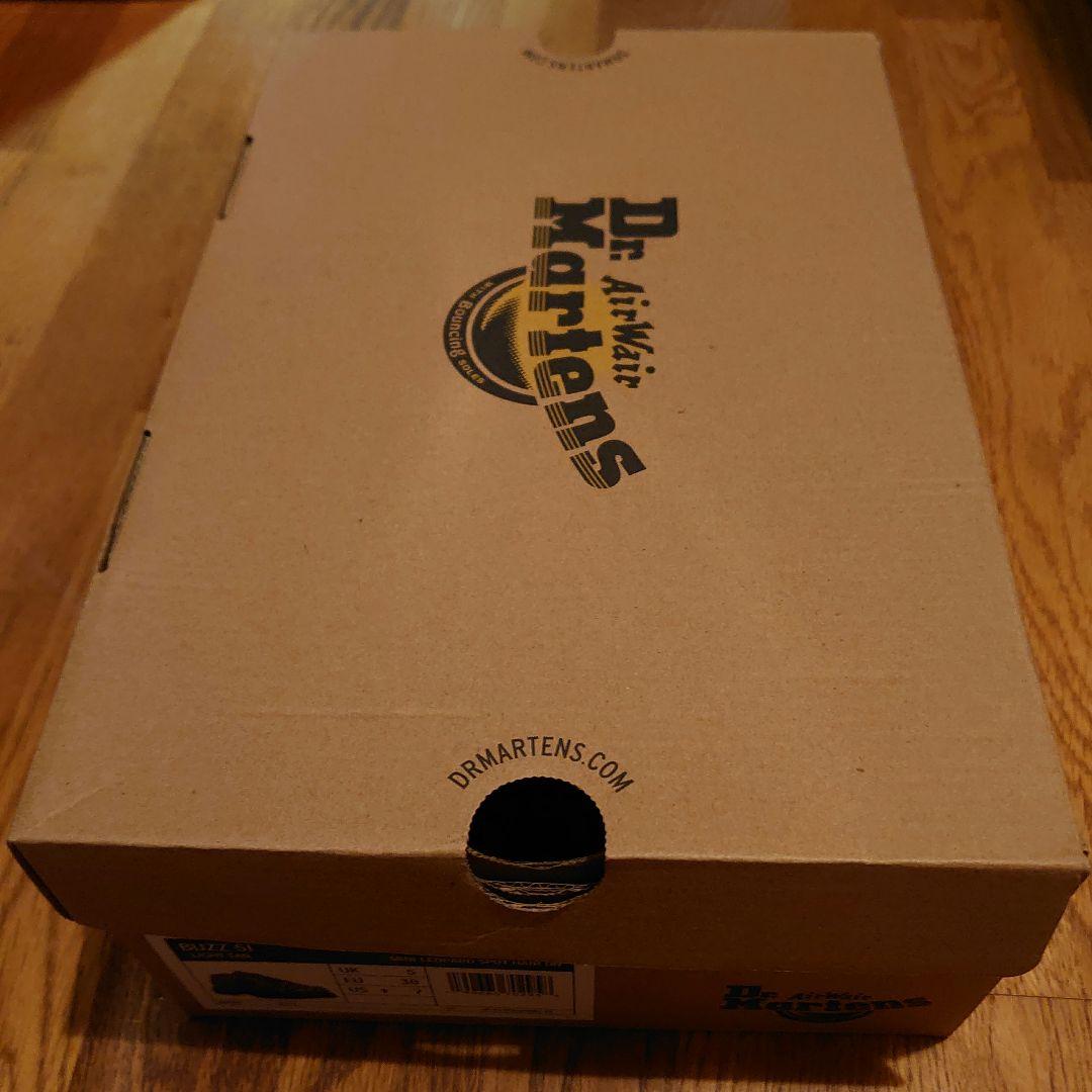 Dr.Martens ヒョウ柄厚底シューズ