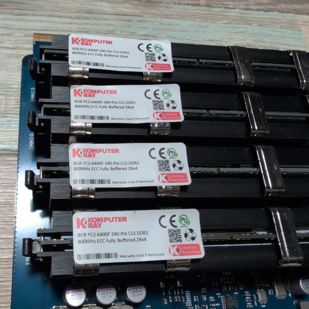 Mac Pro Early 2008 MA970J/A メモリ56GB