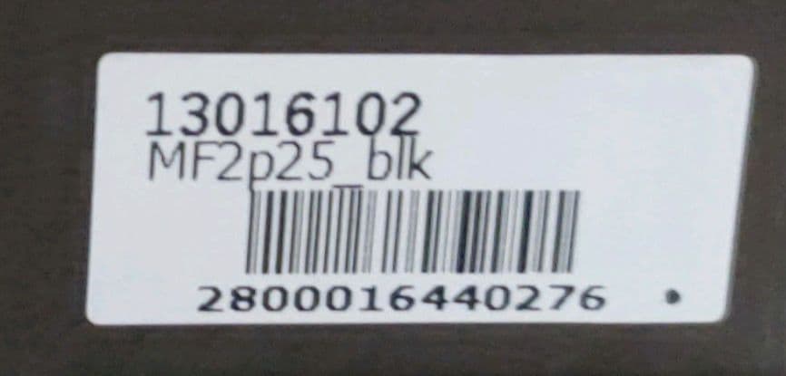 新品★ミッレフォッリエⅡ P25 ブラック black　管理C1