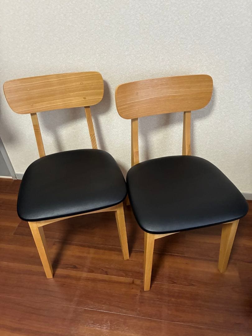 (座面張替済) unico FIX チェア2脚セット 椅子 フィックス ウニコ