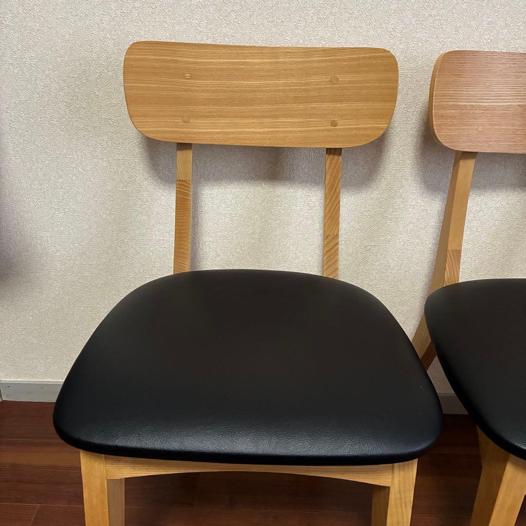 (座面張替済) unico FIX チェア2脚セット 椅子 フィックス ウニコ