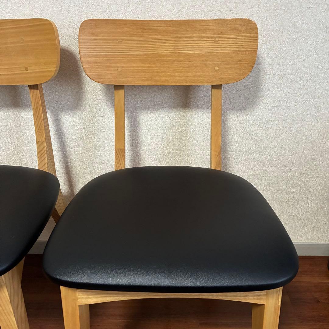 (座面張替済) unico FIX チェア2脚セット 椅子 フィックス ウニコ