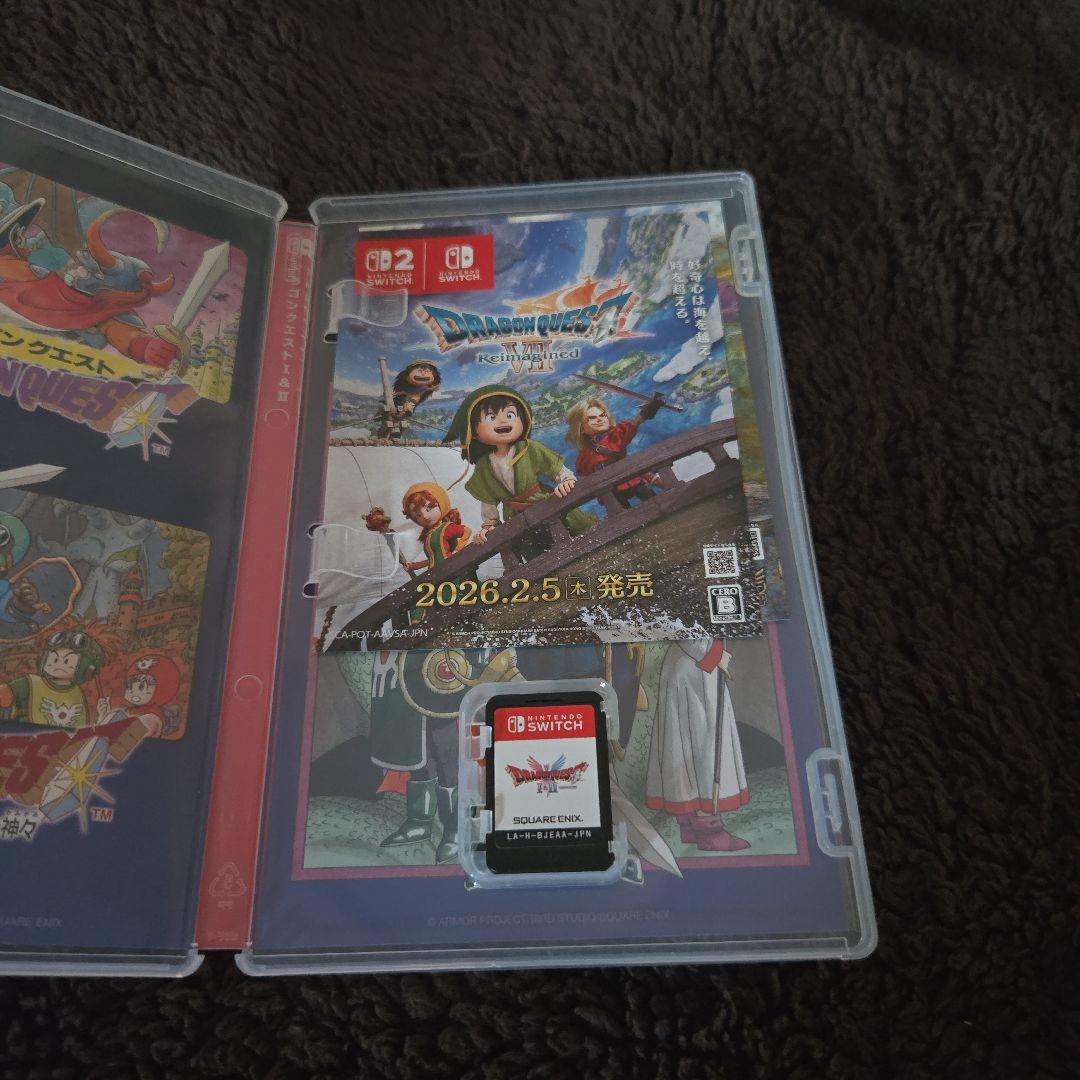 【Nintendo Switchソフト】ドラゴンクエストI・II・IIIセット