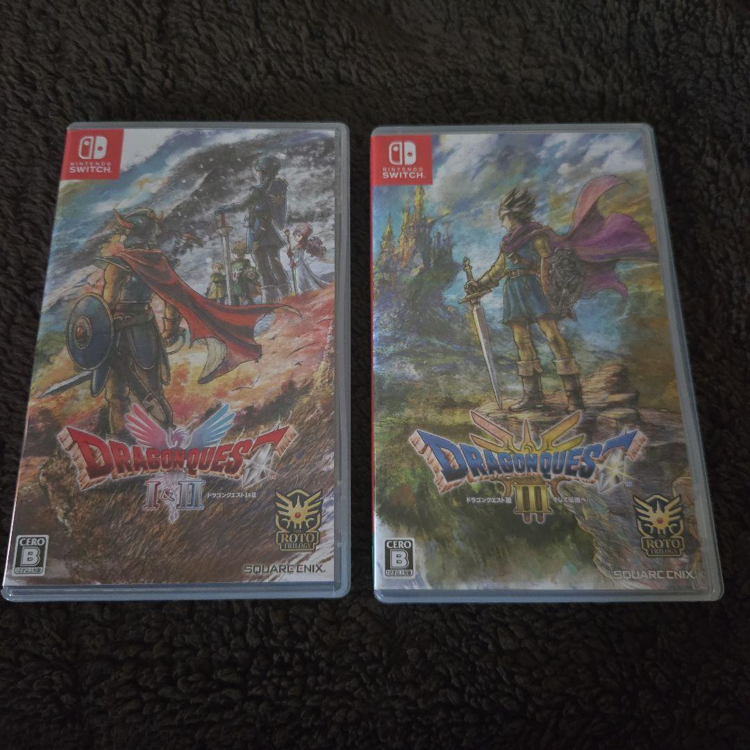 【Nintendo Switchソフト】ドラゴンクエストI・II・IIIセット