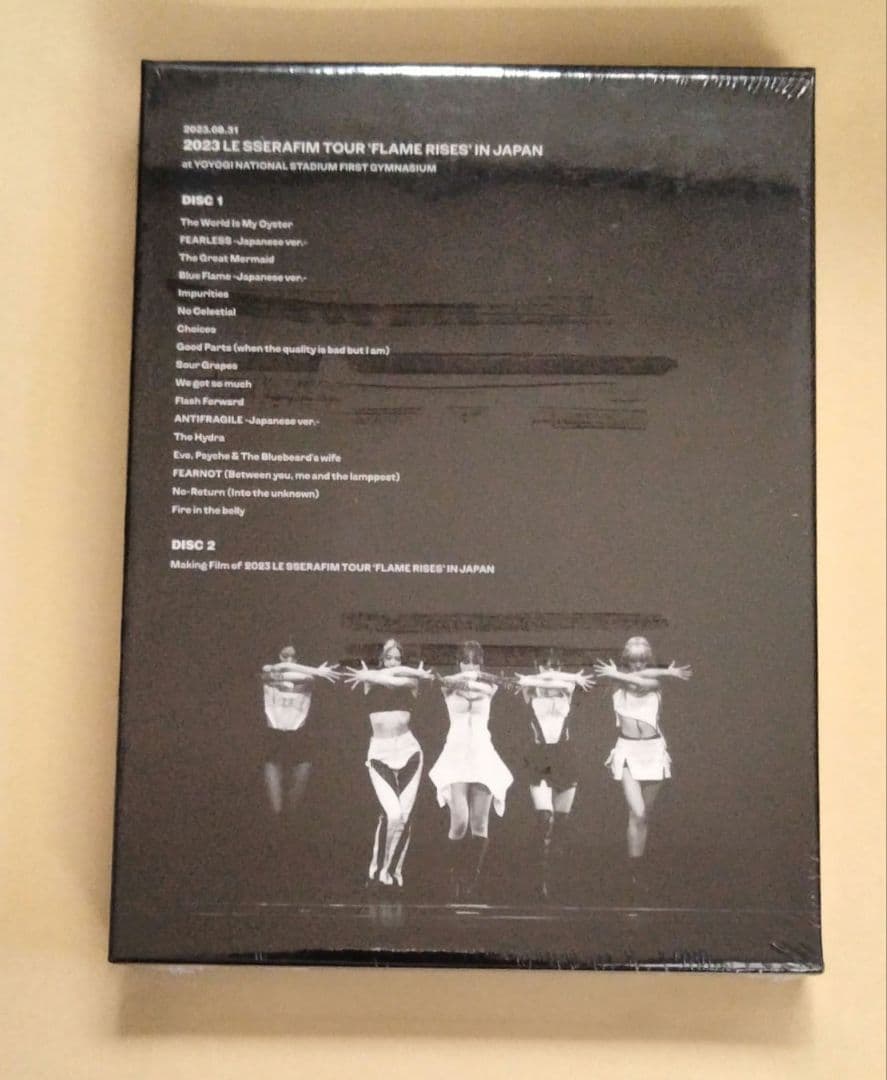 新品未開封　2023 LE SSERAFIM 'FLAME RISES'