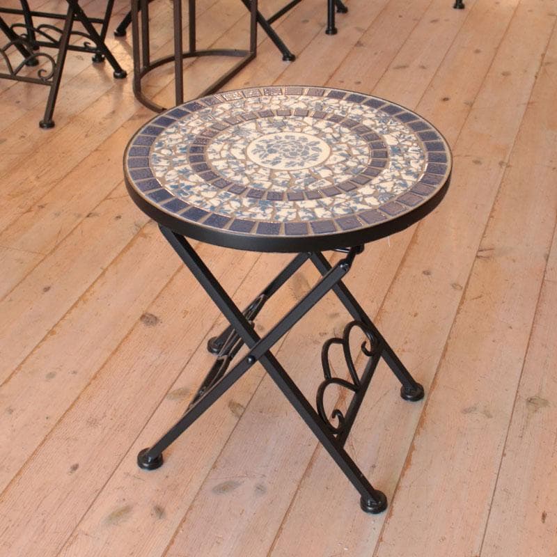 折畳み式フラワーベース タイル 花台 フラワースタンド ガーデン 411-156