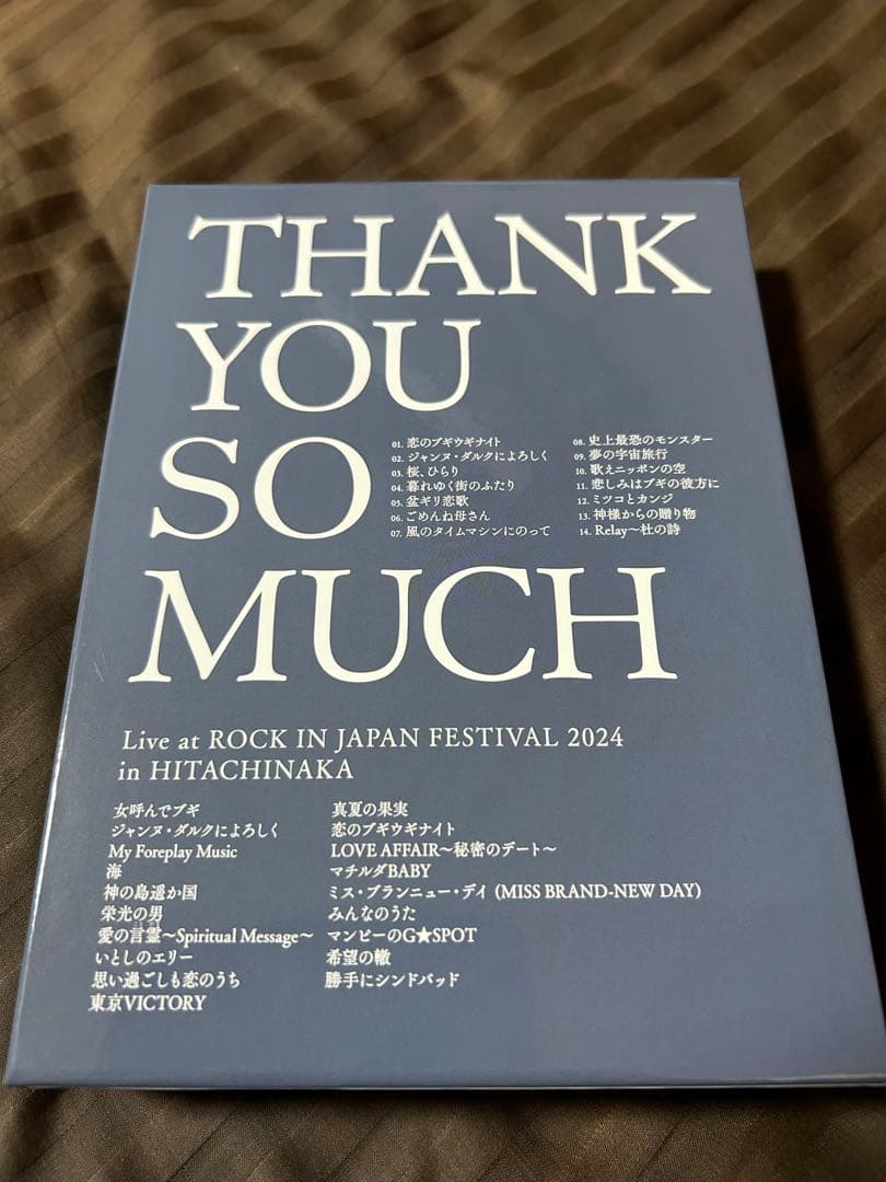 サザンオールスターズ　THANK YOU SO MACH 完全生産限定盤B