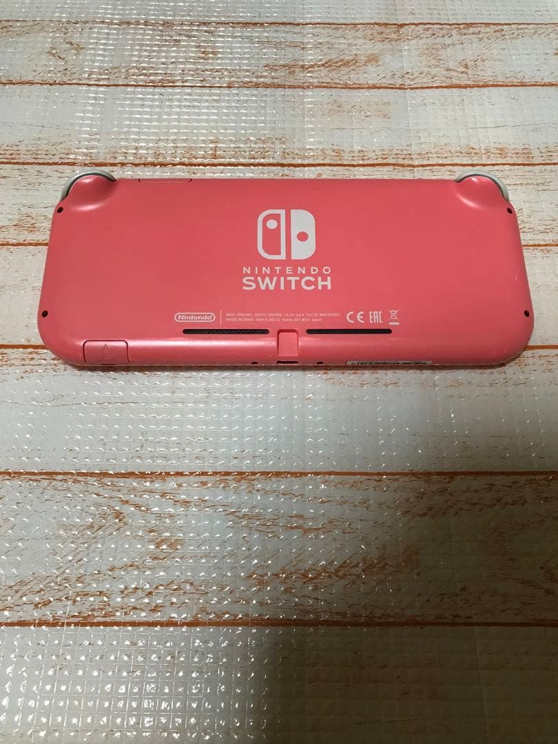 Nintendo Switch Lite ピンク 本体　バッテリーのジャンク