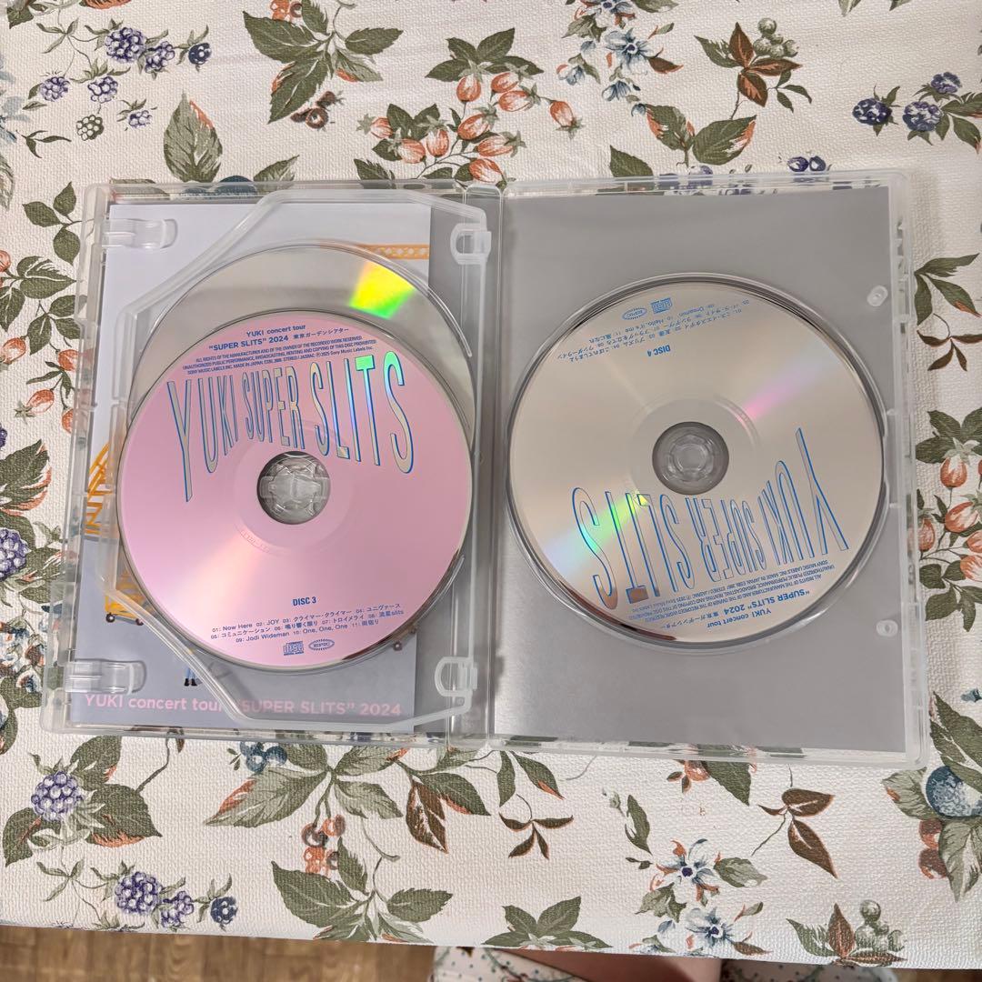 YUKI SUPER SLITS 2024 DVD サコッシュ ステッカー