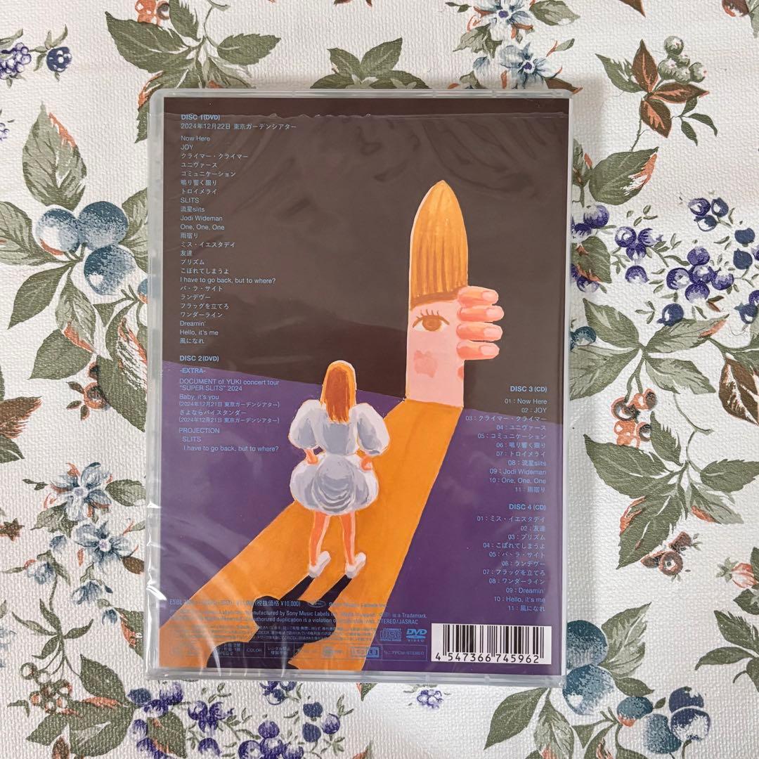 YUKI SUPER SLITS 2024 DVD サコッシュ ステッカー