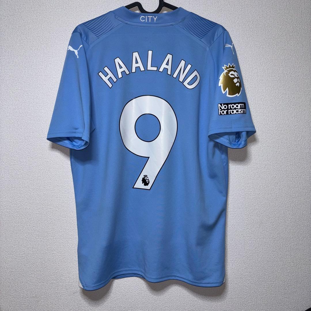 マンチェスターシティ 23/24 ホーム ユニフォーム ハーランド インポートM