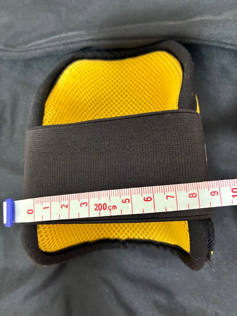 【美品】エボシールド　エルボーガード　イエロー　EVOSHIELD