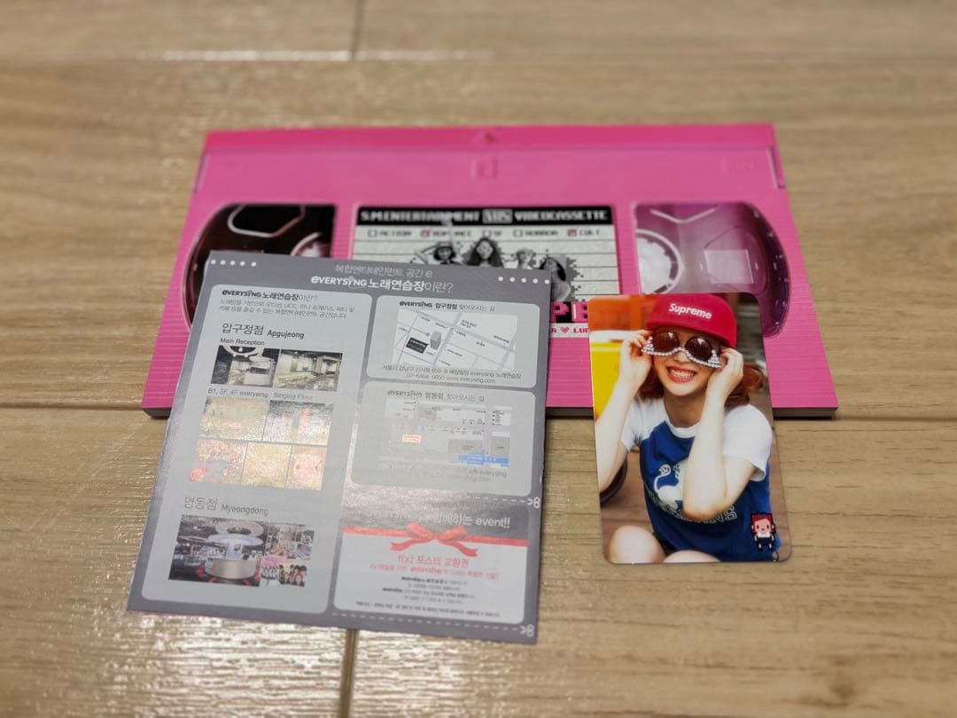 f(x)PINK TAPE トレカ付き